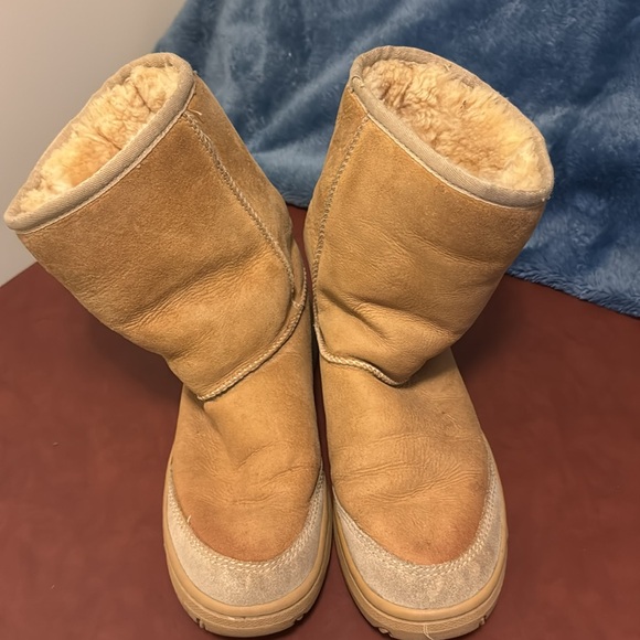 UGG Shoes - UGG Classic Tan Boots with Shearling